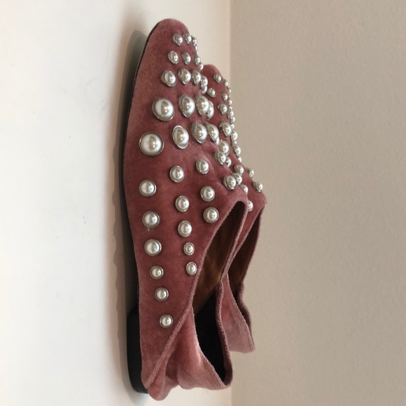 Jeffrey Campbell Shoes - Jeffery Campbell crushed velvet flats